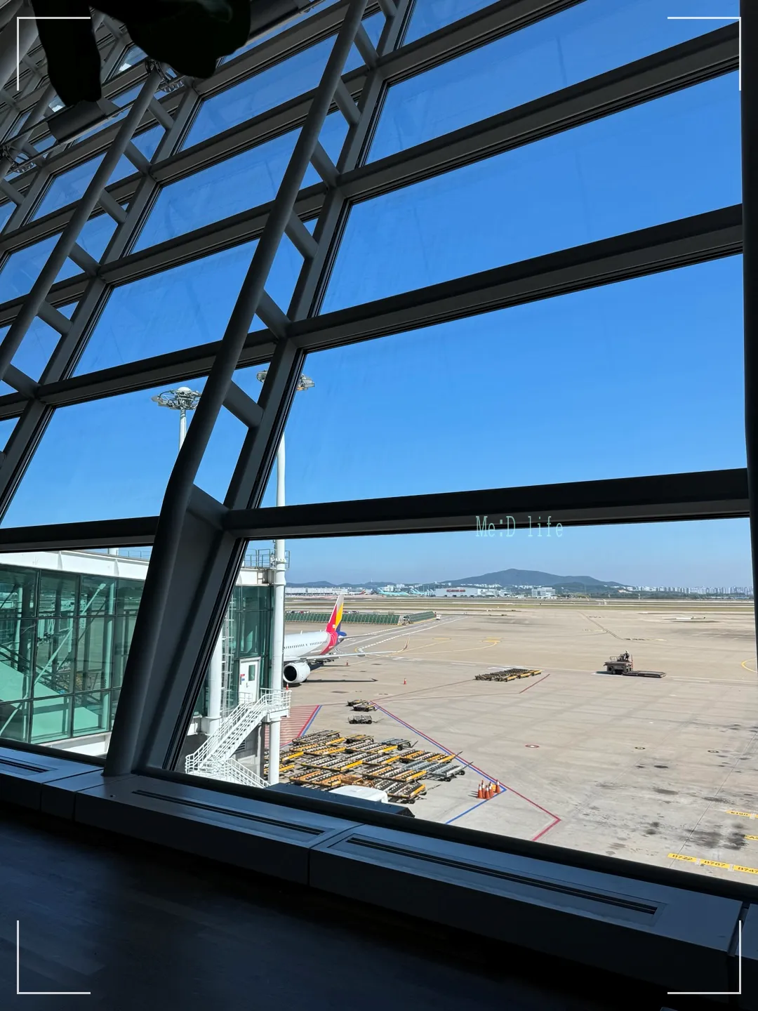 인천공항-비행기-대기-아시아나-항공