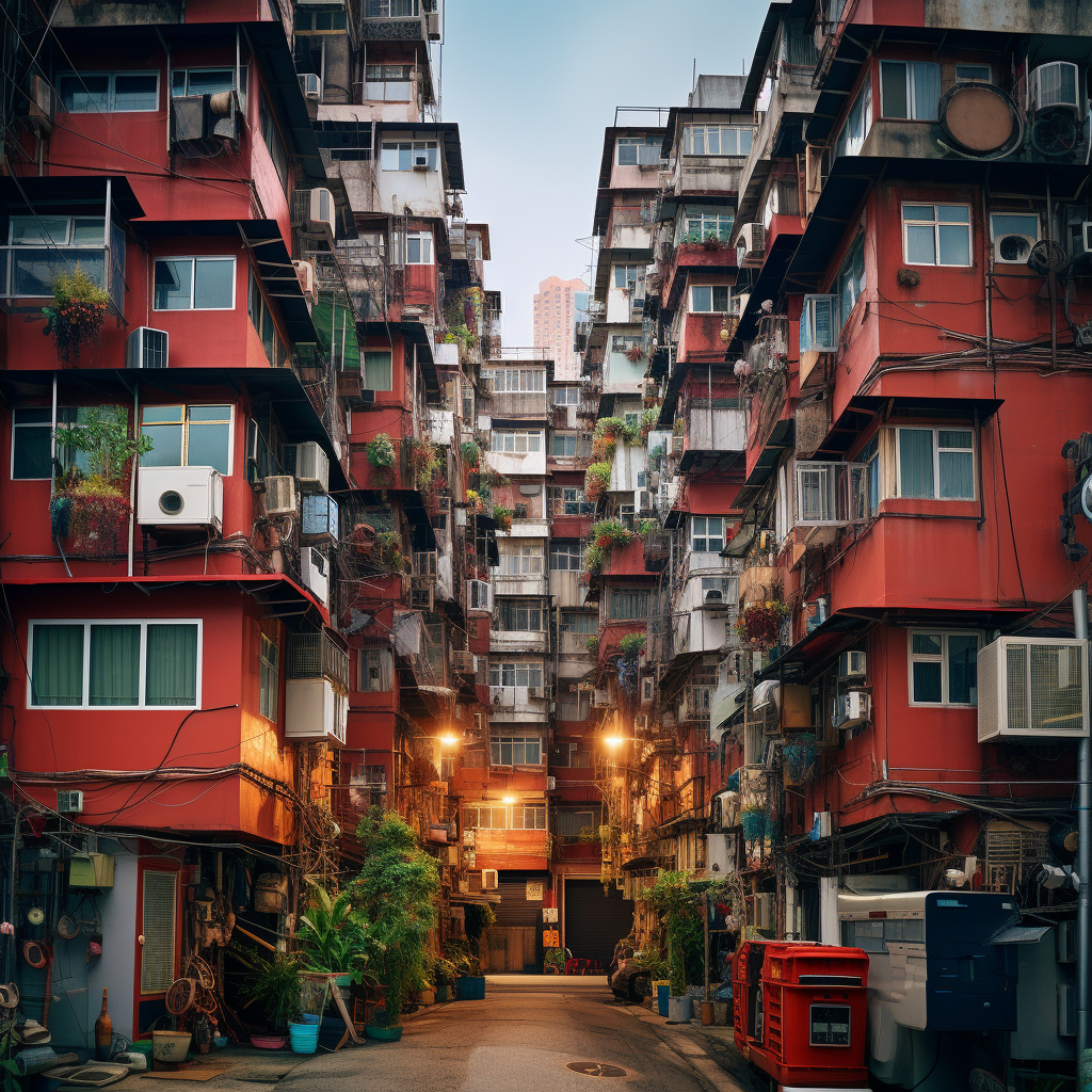 빽빽한-건물-사례