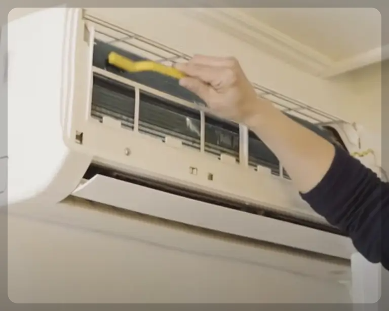 에어컨 청소 내부