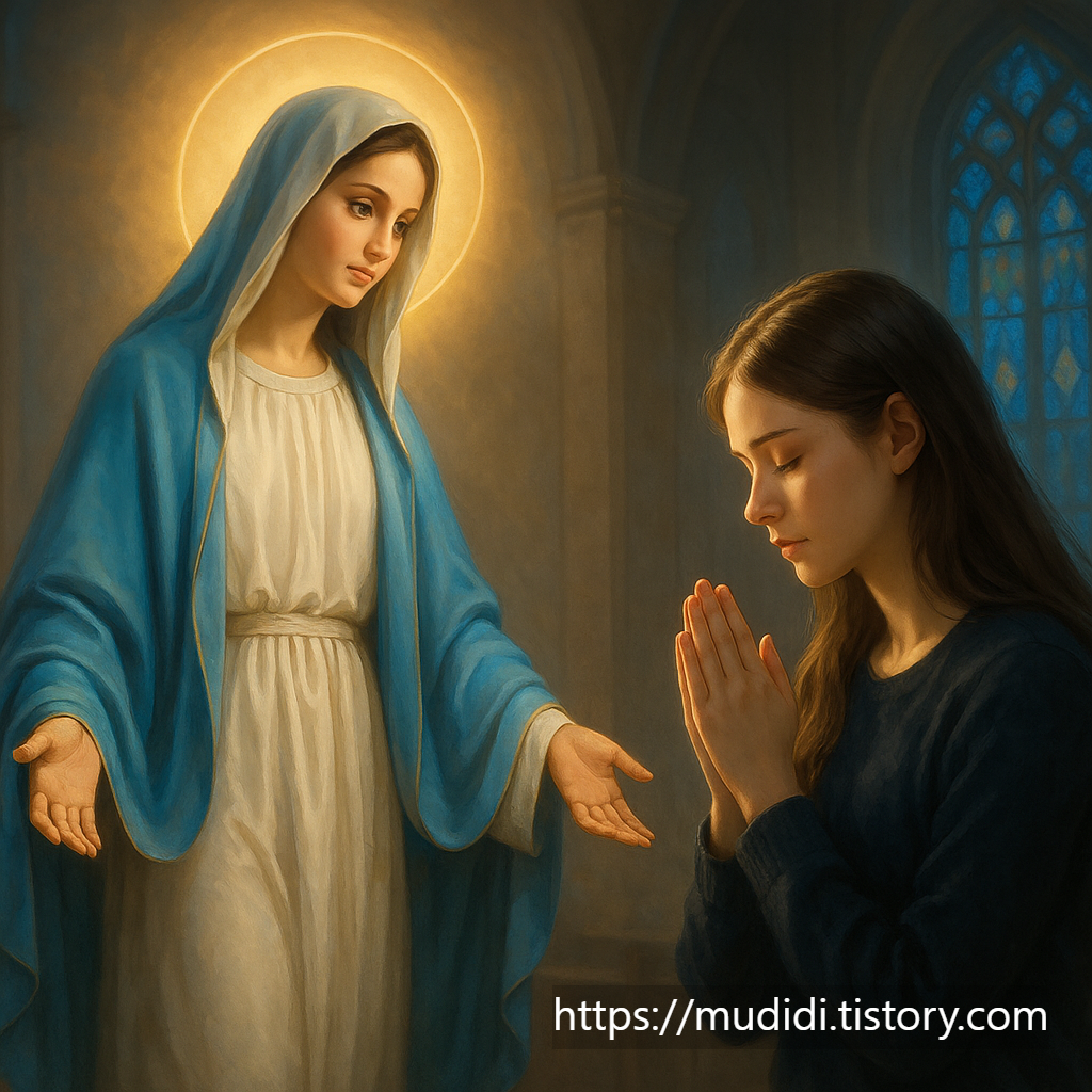 성모님께 드리는 간절한 마음, 조용히 듣기 좋은 가톨릭 기도성가