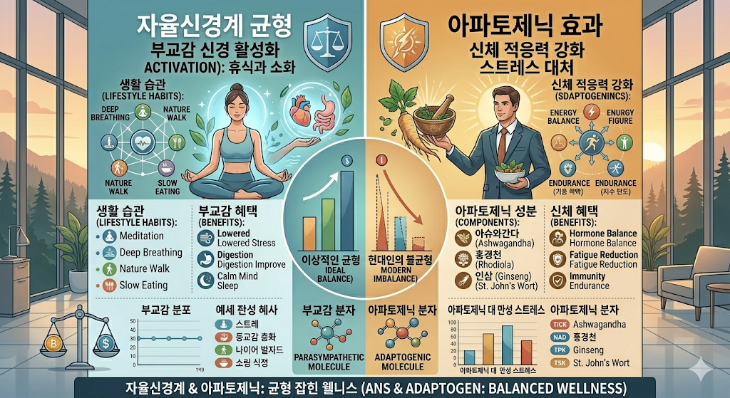 자율신경계 안정: 천연 아파토제닉 가바 요법