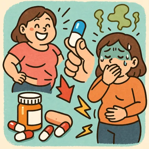 뱃살 빼는 약 효과와 부작용8