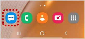 메시지-앱-실행