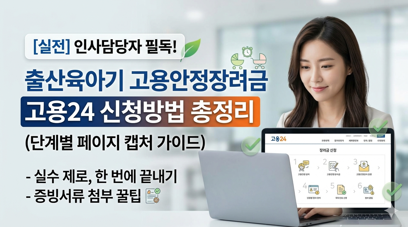 고용24 신청방법 총정리