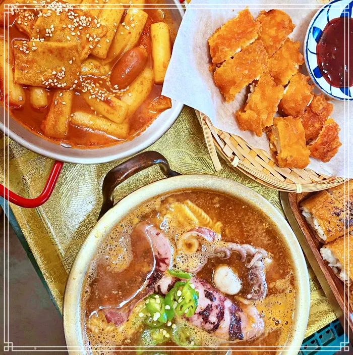 경남 남해 맛집 바닷가 마을 오션뷰 레트로 분식집, 떡볶이