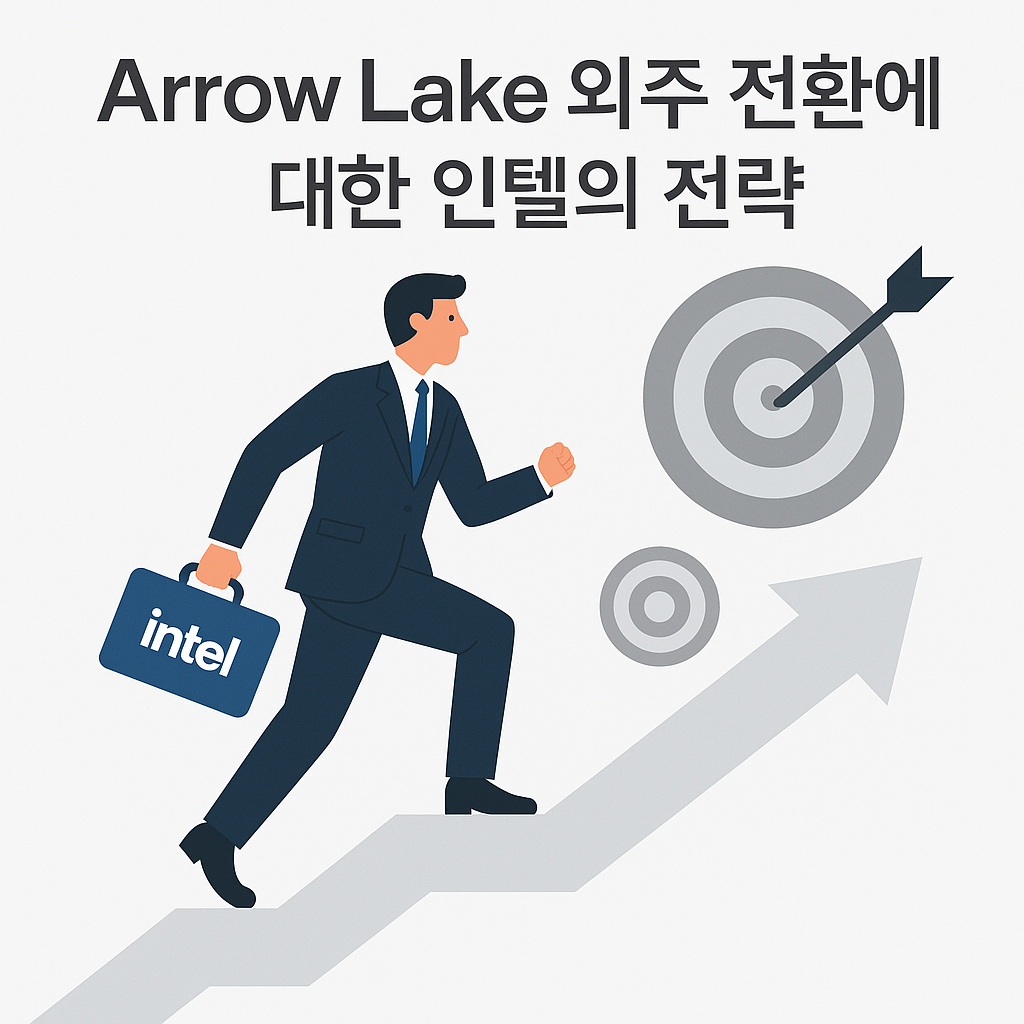 Arrow Lake 외주 생산에 대한 인텔의 전략