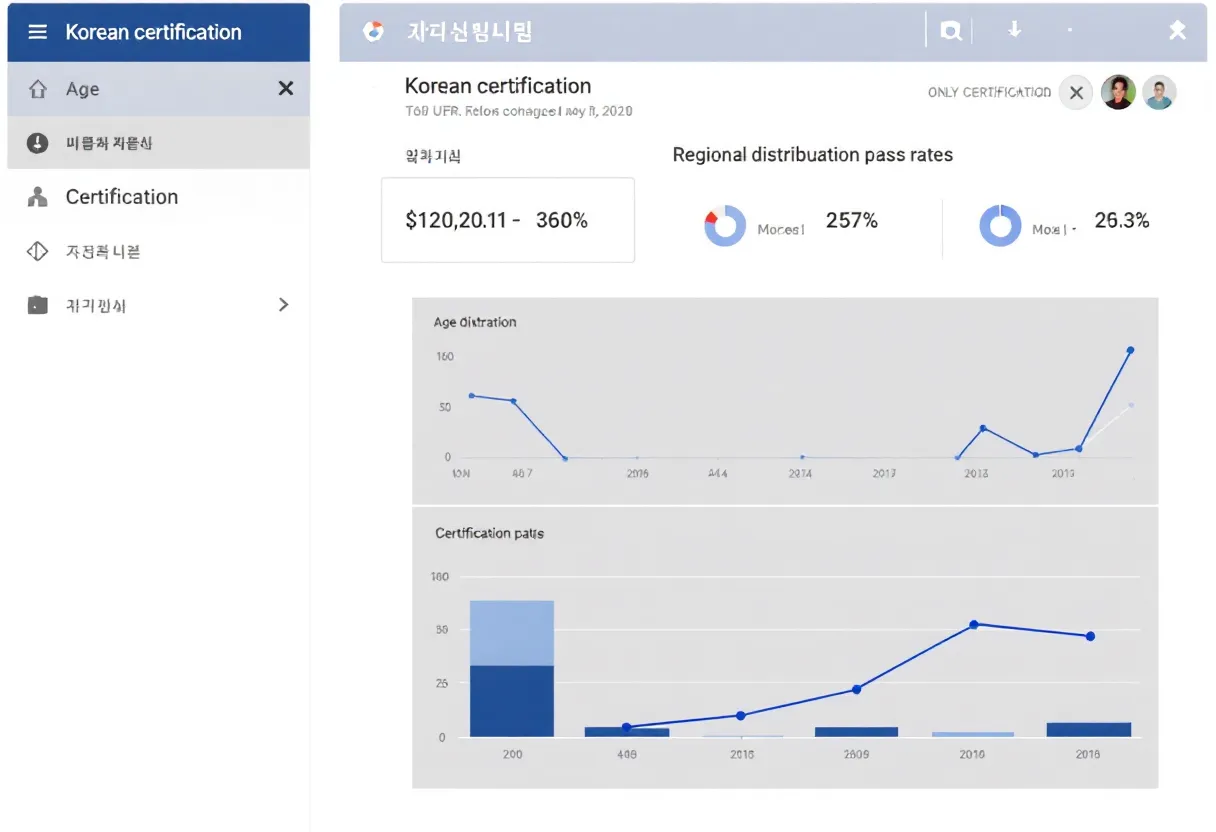 상세한 데이터 제공