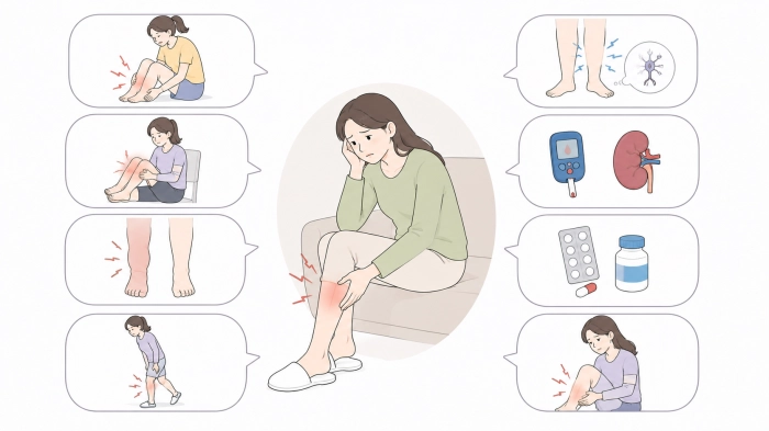 다리에 쥐가 자주 나는 이유