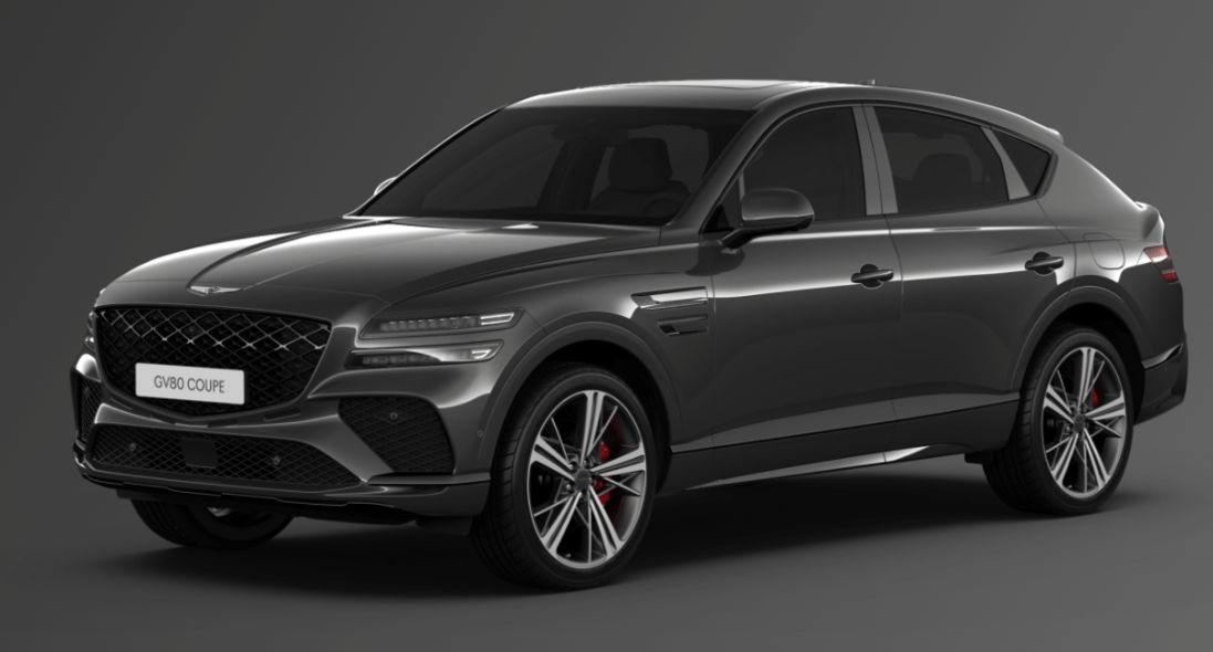 GV 80 쿠페 마칼루 그레이