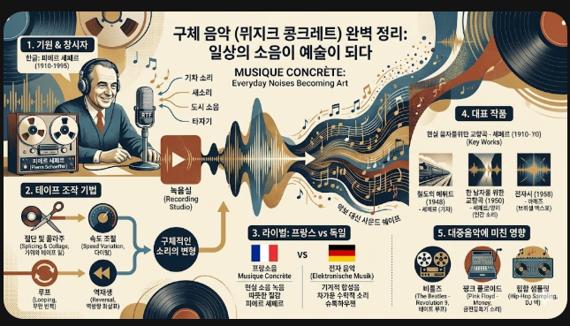 구체음악에 대한 이미지