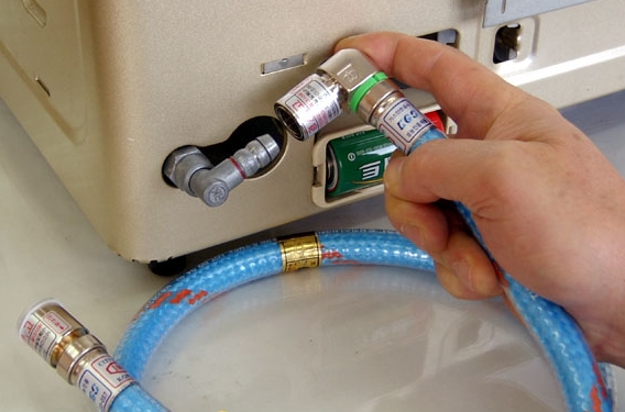 도시가스 연결 신청-연결모습