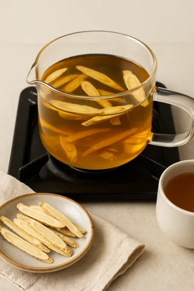 황기차 끓이는 법 활용