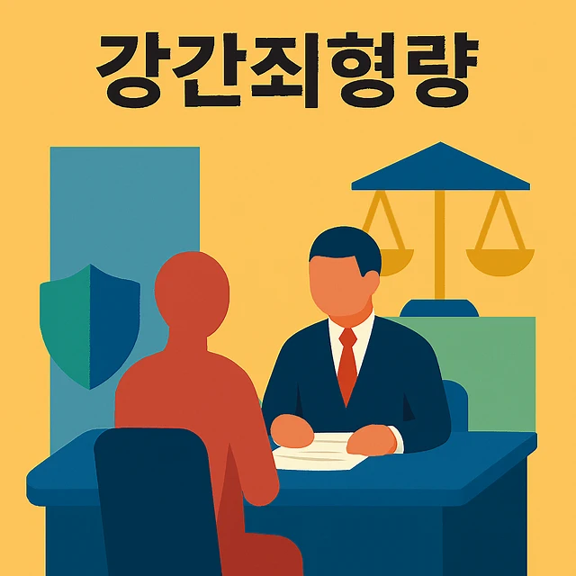 준강간죄, 강간죄형량