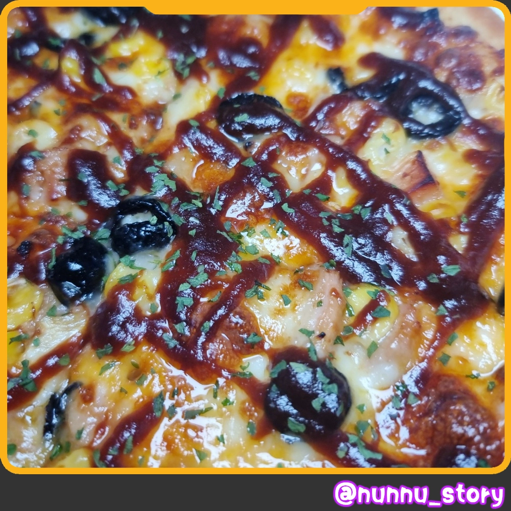 피자마루 바베큐 치킨피자