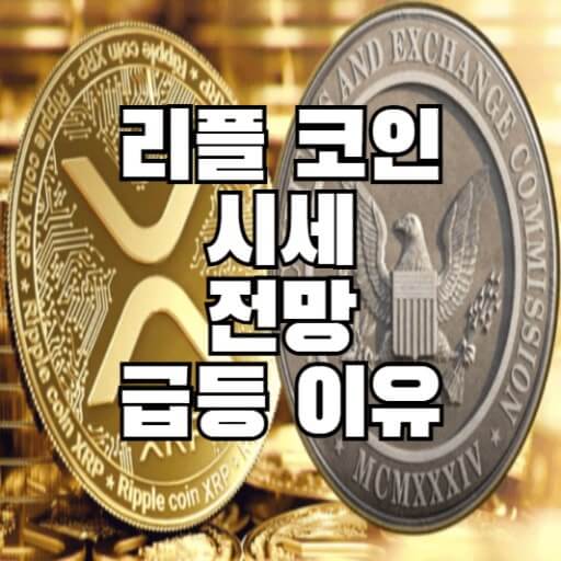 비트코인 · 리플 급등의 숨은 이유!