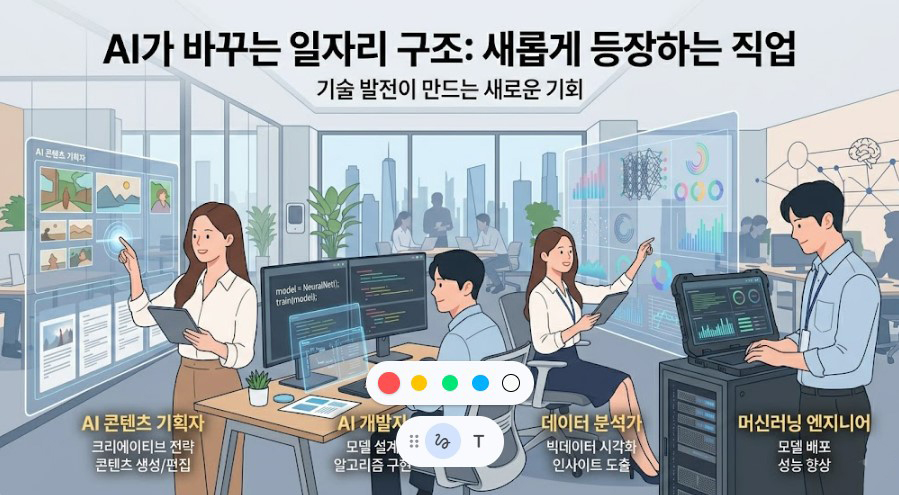 AI로 새롭게 등장하는 직업