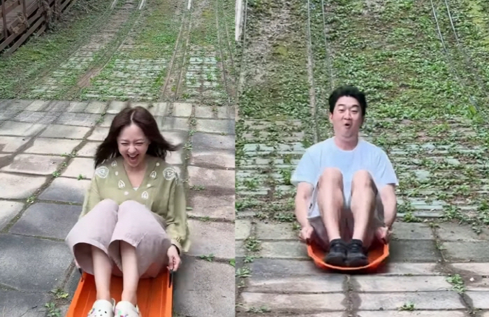 강성연 장민욱 재혼, 두 아들과 함께한 가족 캠핑 근황 참고 이미지 2