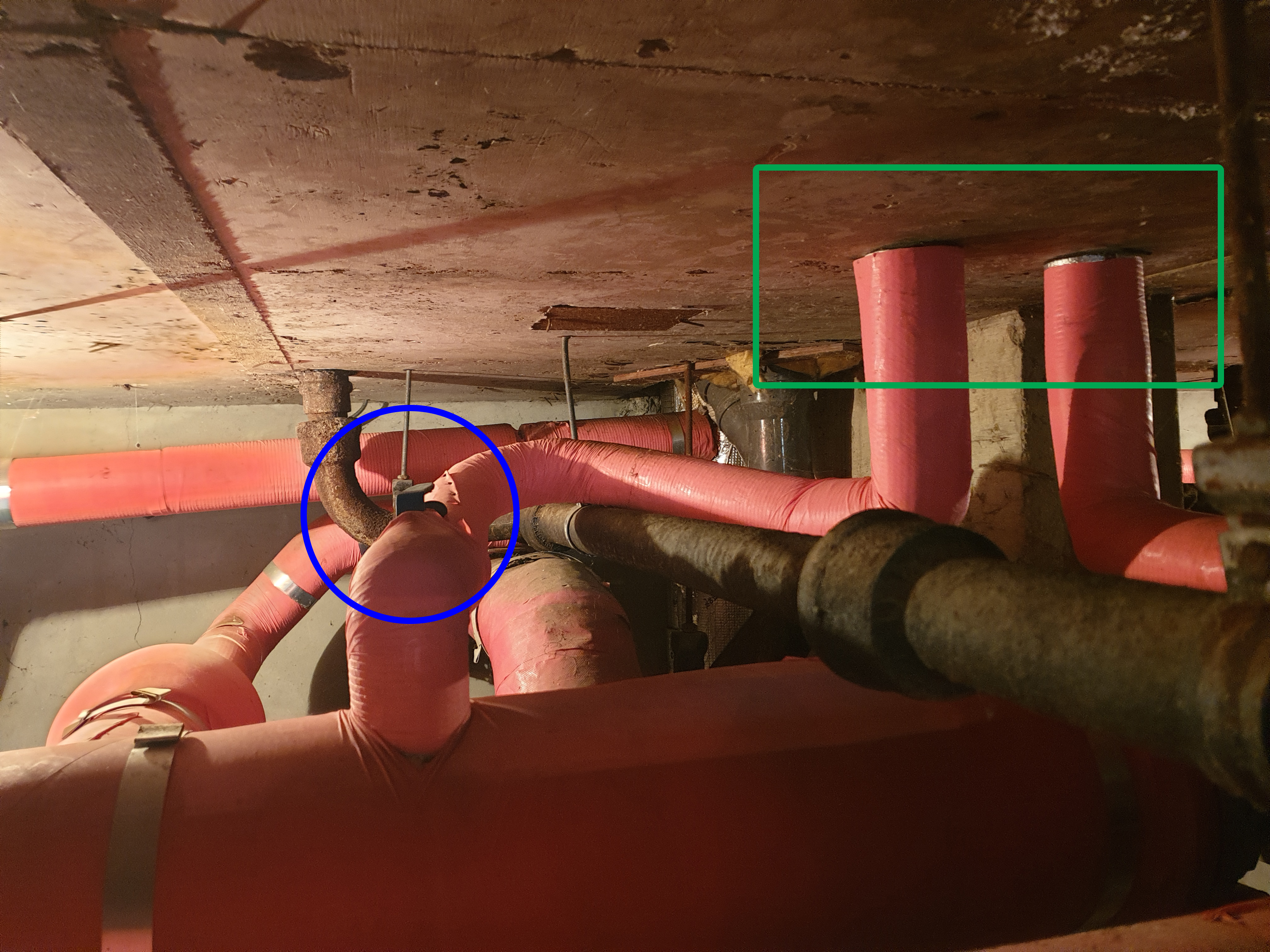 난방수 공급관 밸브