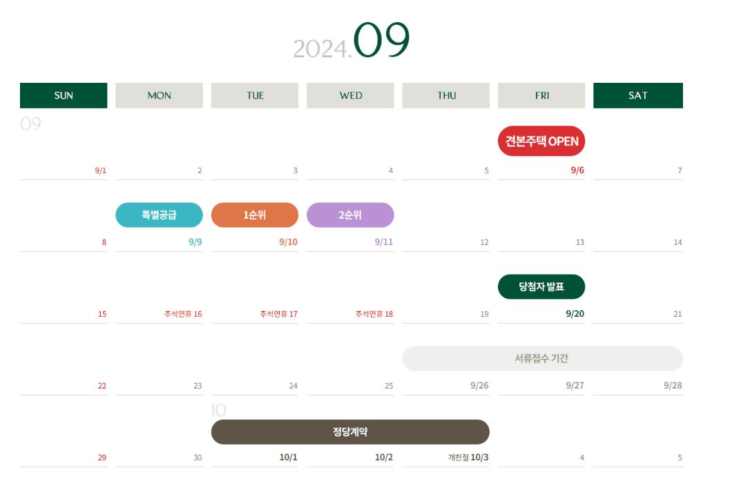 올림픽파크 서한포레스트 분양일정
