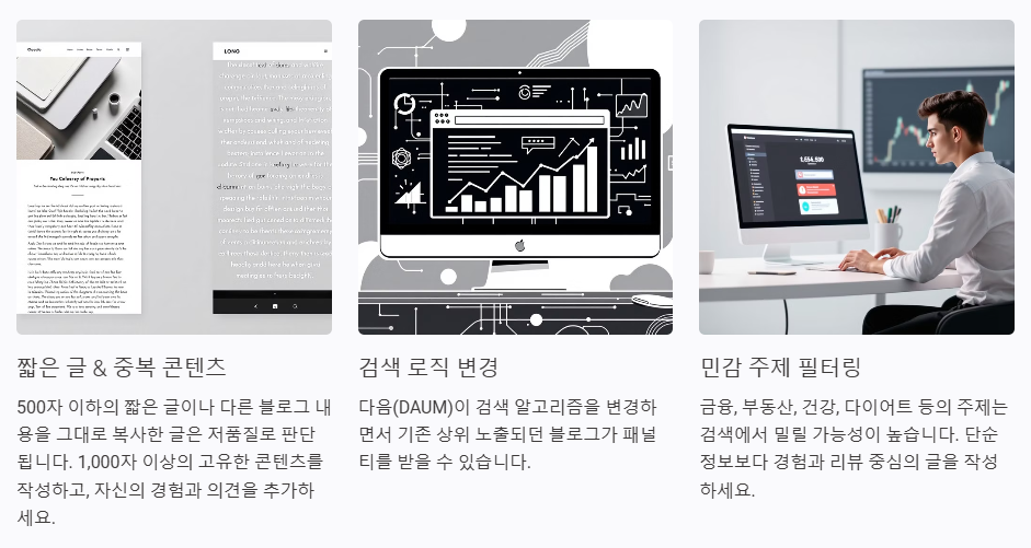 짧은글과 검색알고리즘 변화