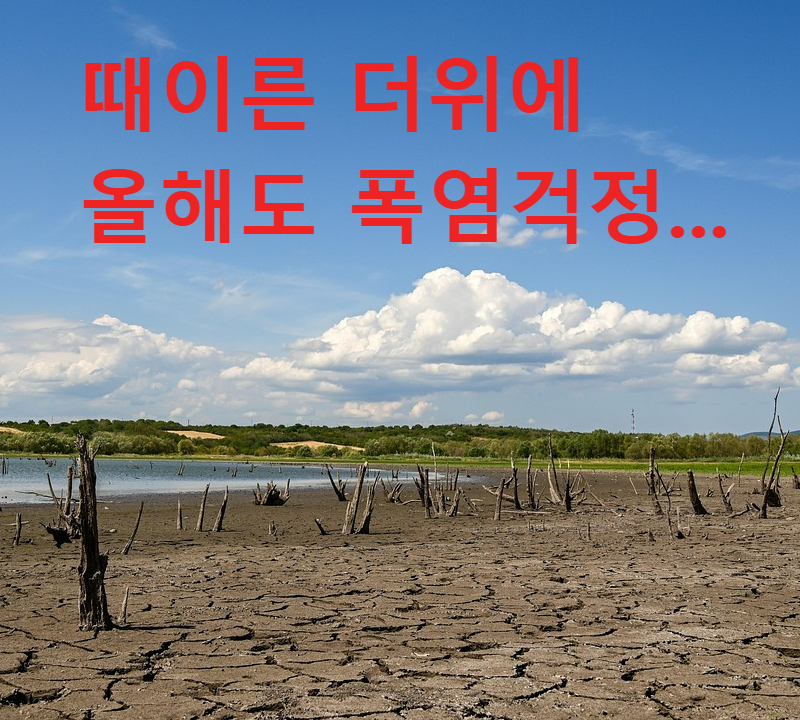 때이른 더위에 올해도 폭염 걱정