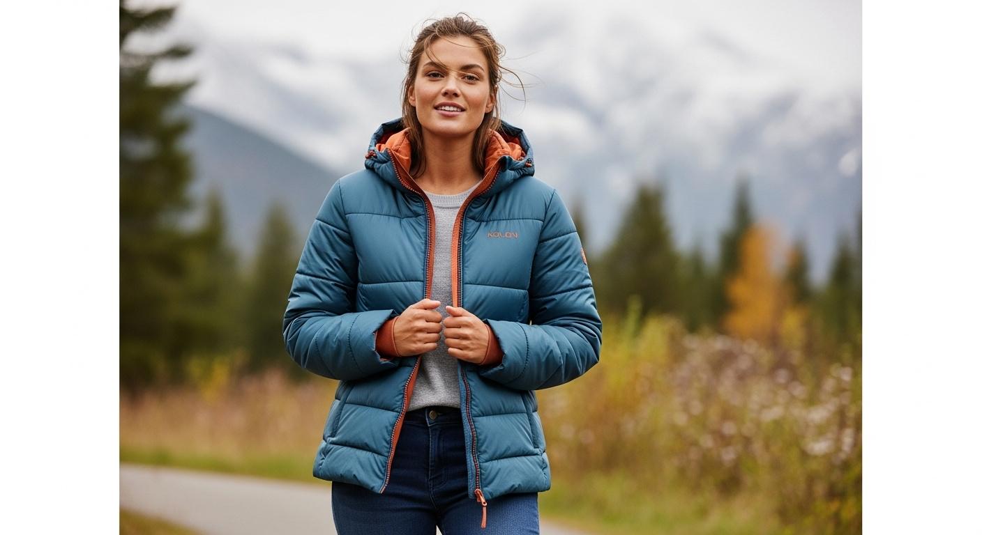 코오롱 패딩 여성