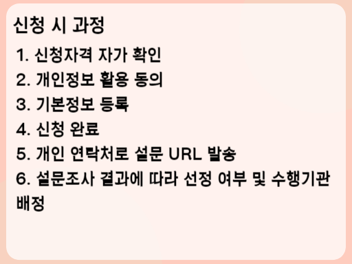 2023 서울 고립은둔청년 지원사업 신청 시 과정