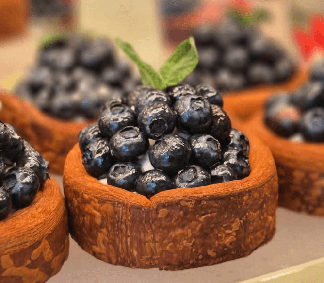 블루베리 페이스트리