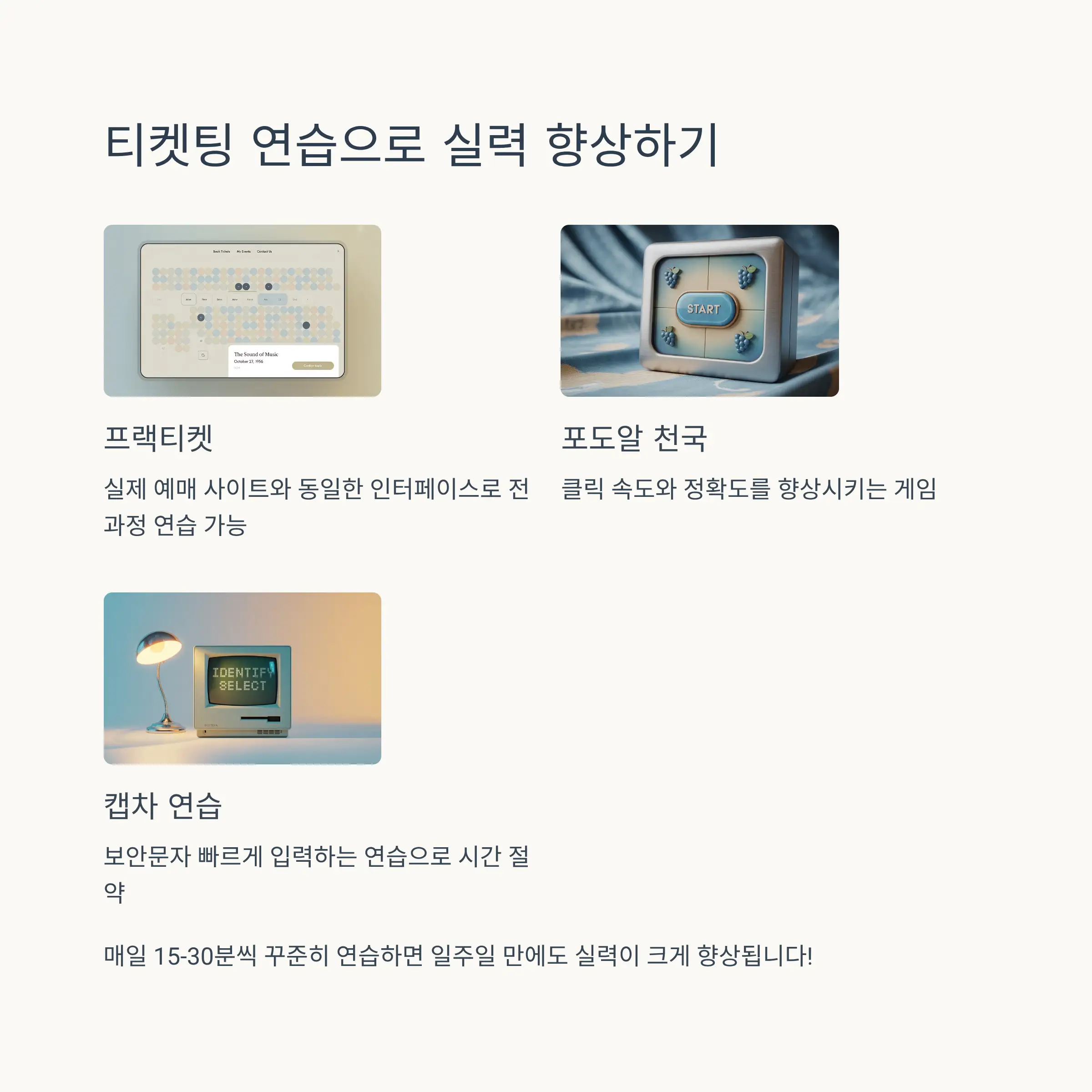 예매 실패 시 대처법과 취켓팅 공략