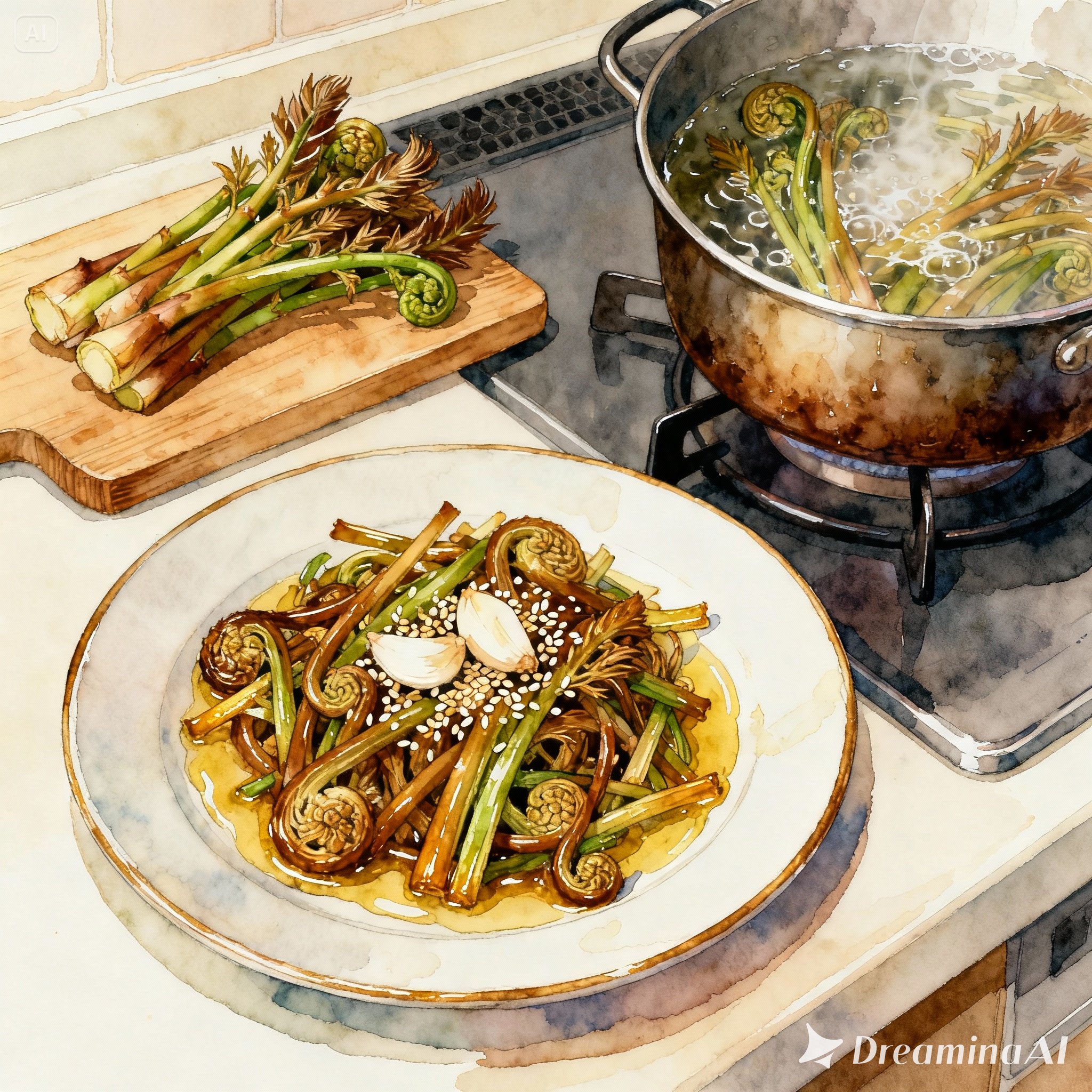 고사리의 효능: 영양, 주의사항, 맛있게 즐기는 가이드