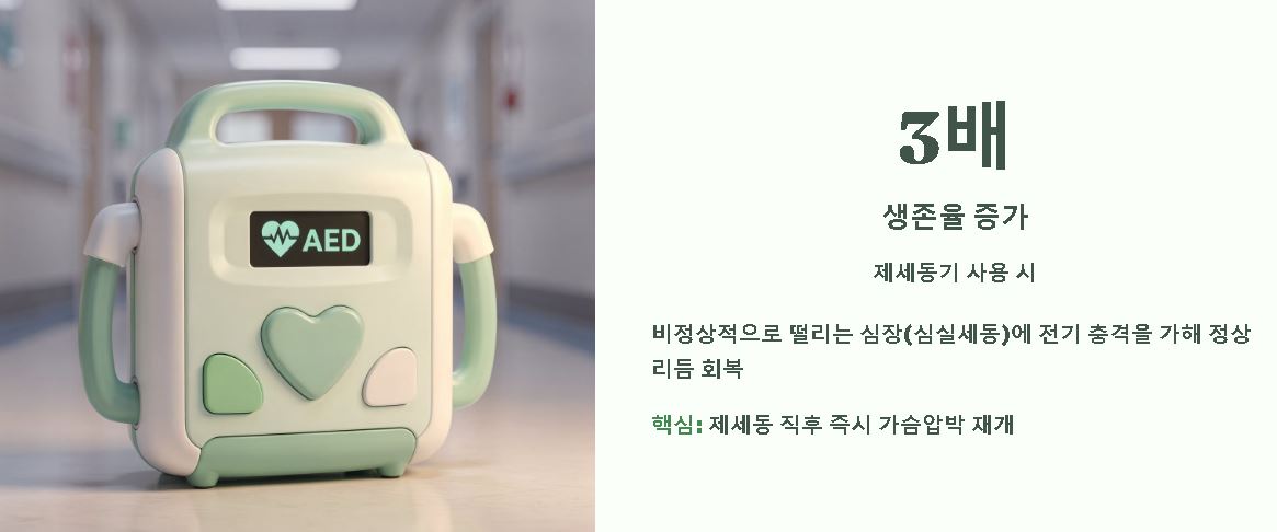 심폐소생술 가슴압박위치