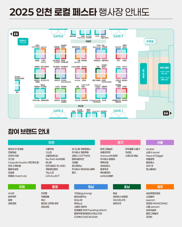 2025 인천 로컬 페스타 제물포 웨이브 마켓 행사ㅣ축제정보∙라인업∙공연∙체험 즐길거리