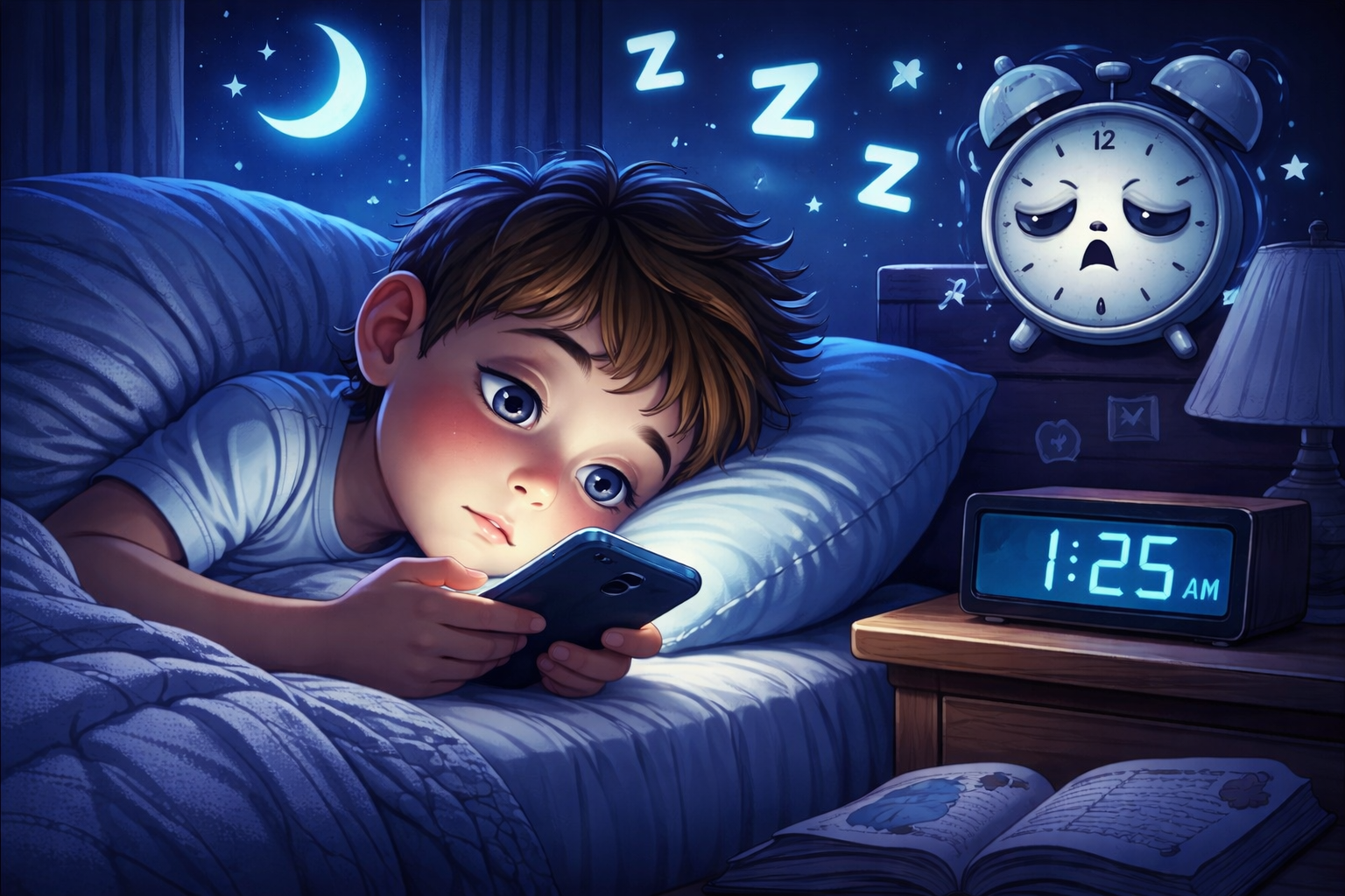 스마트폰이 청소년 건강에 미치는 영향 논쟁 관련 이미지