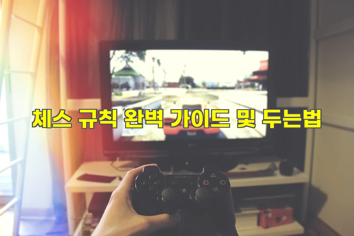 체스 규칙 완벽 가이드 및 두는법