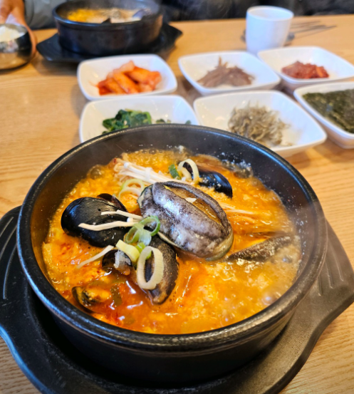 경주전복해물뚝배기