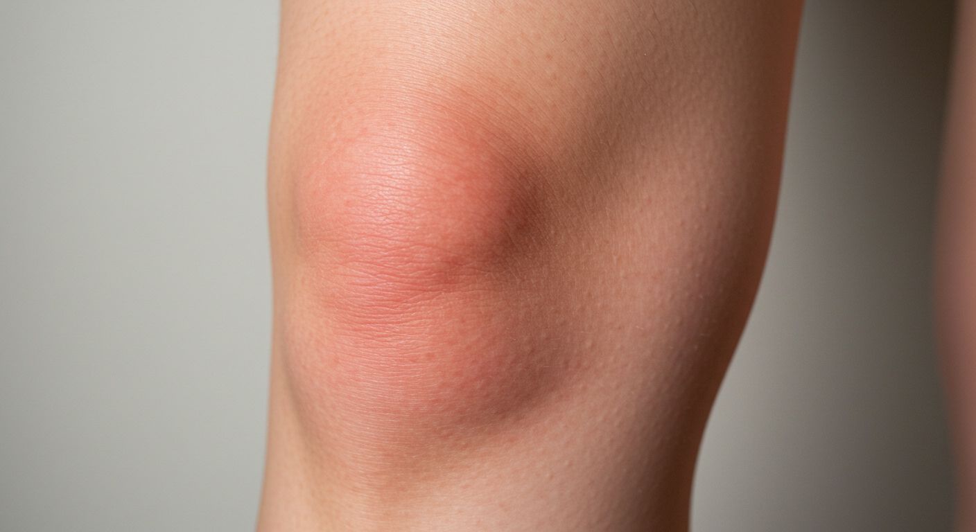 무릎에 물이 차는 증상