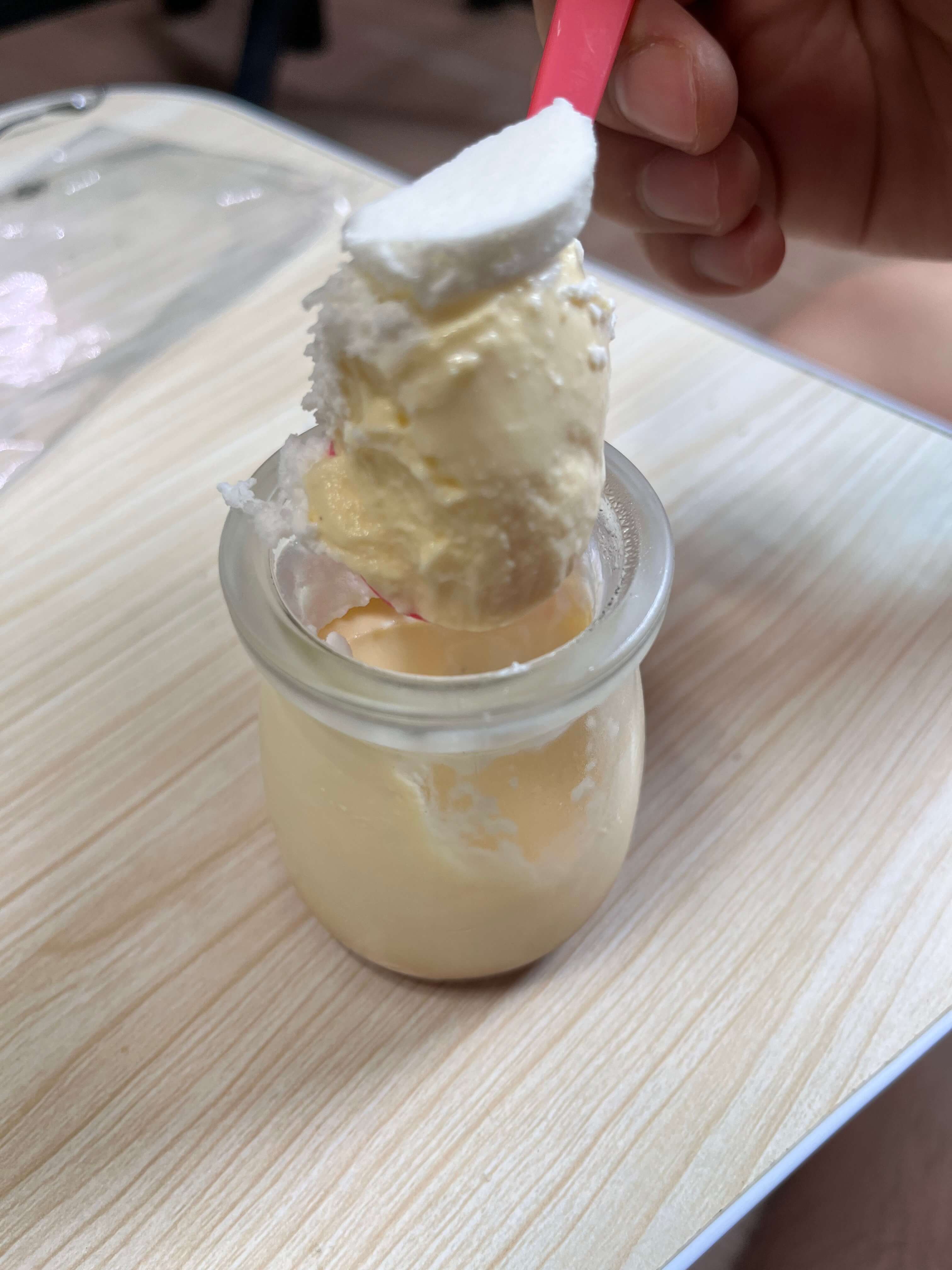 용산아이파크몰 도파민스테이션 에키노마에 디저트 베이커리 팝업 나메라카 푸딩