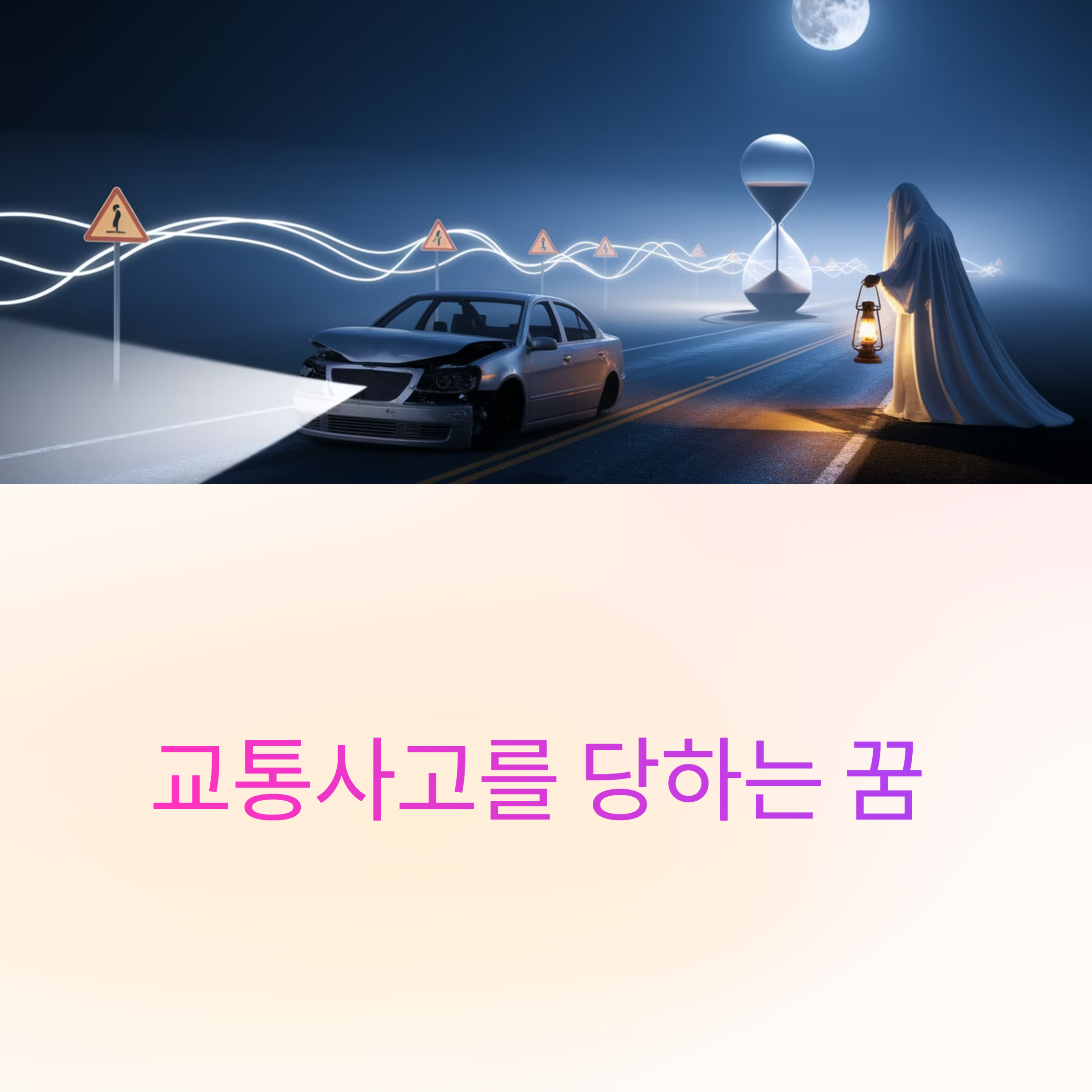 교통사고를 당하는 꿈