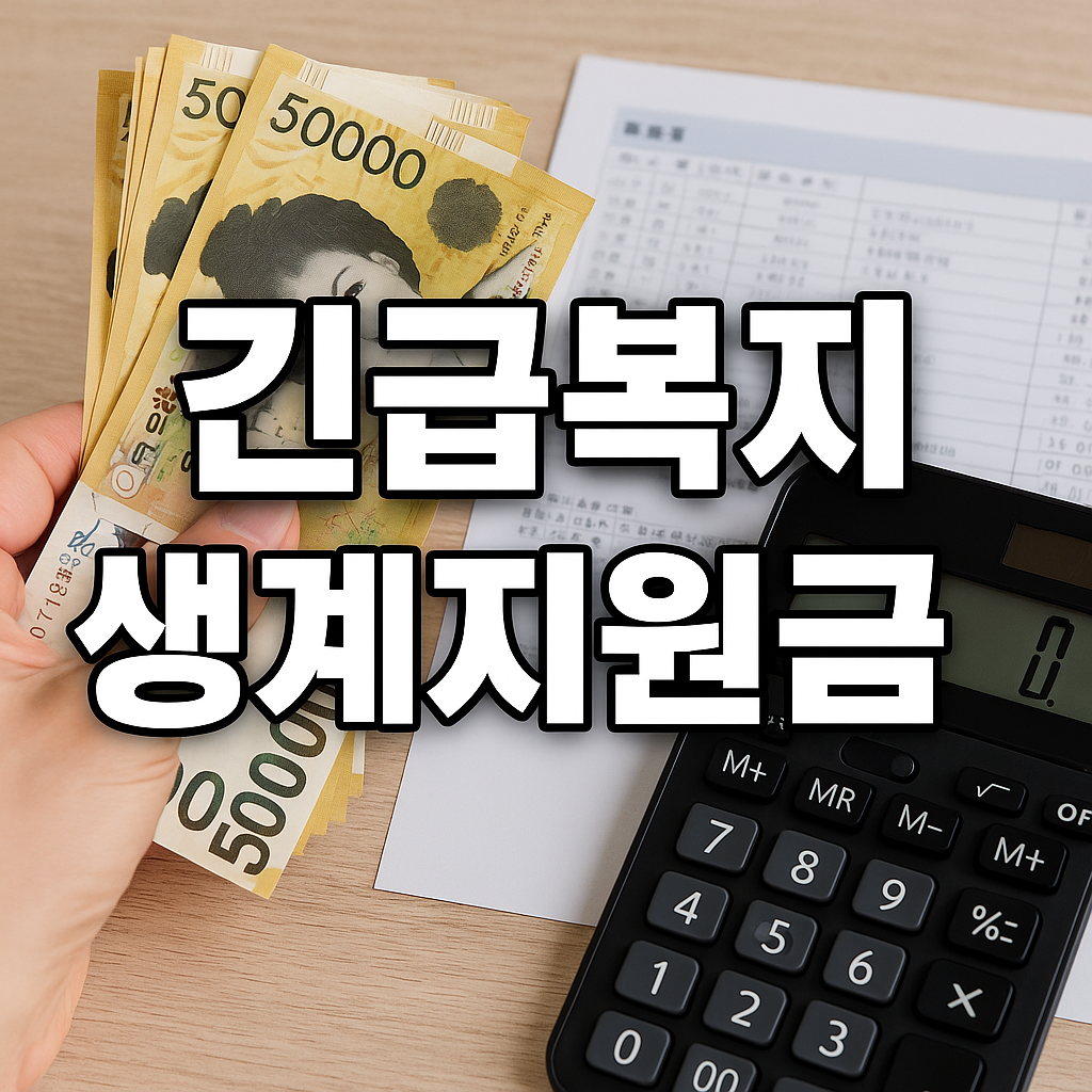 긴급 복지 생계 지원금