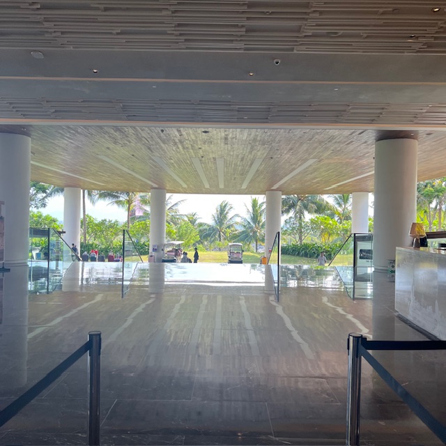 나트랑 알마 리조트 로비 에어컨 없음