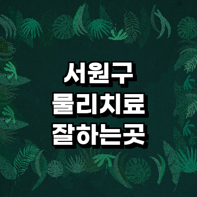 청주 서원구 정형외과