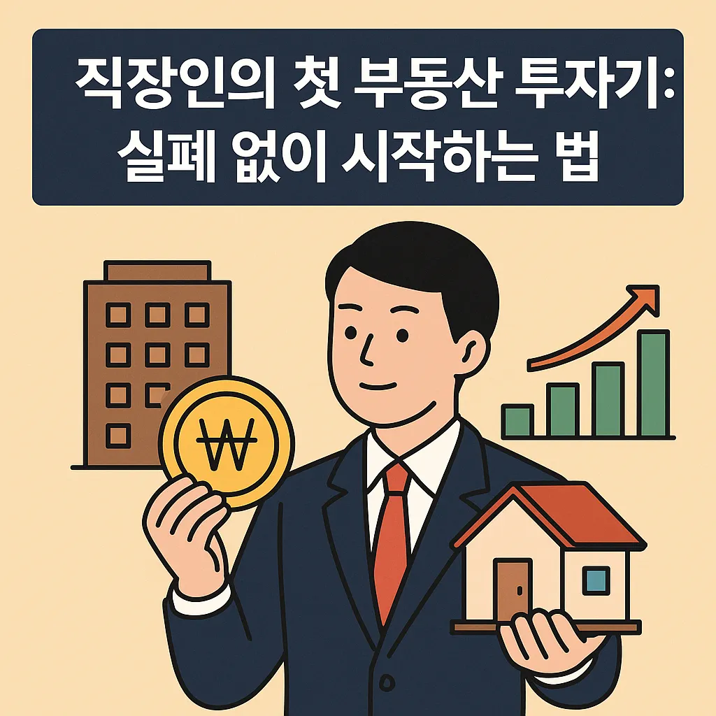 직장인의 첫 부동산 투자기: 실패 없이 시작하는 법