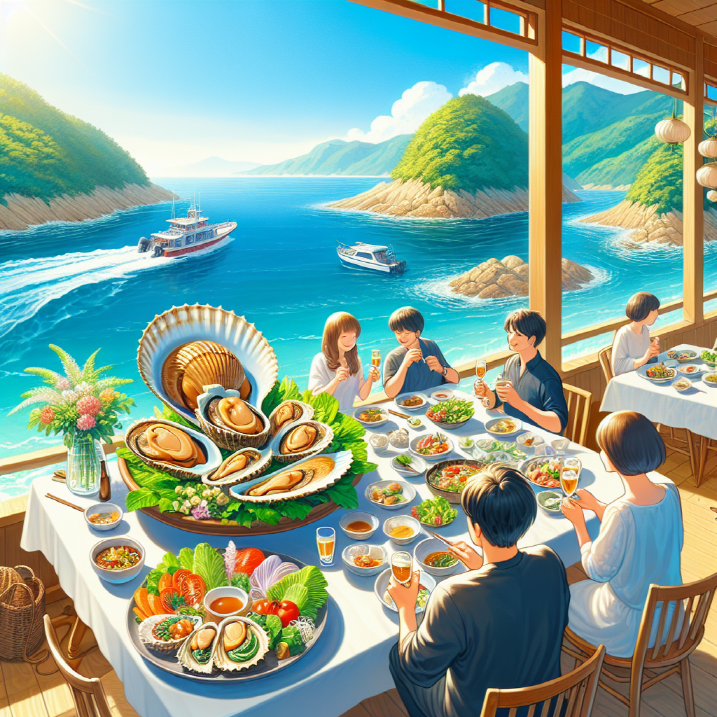 8월 제철 전복회