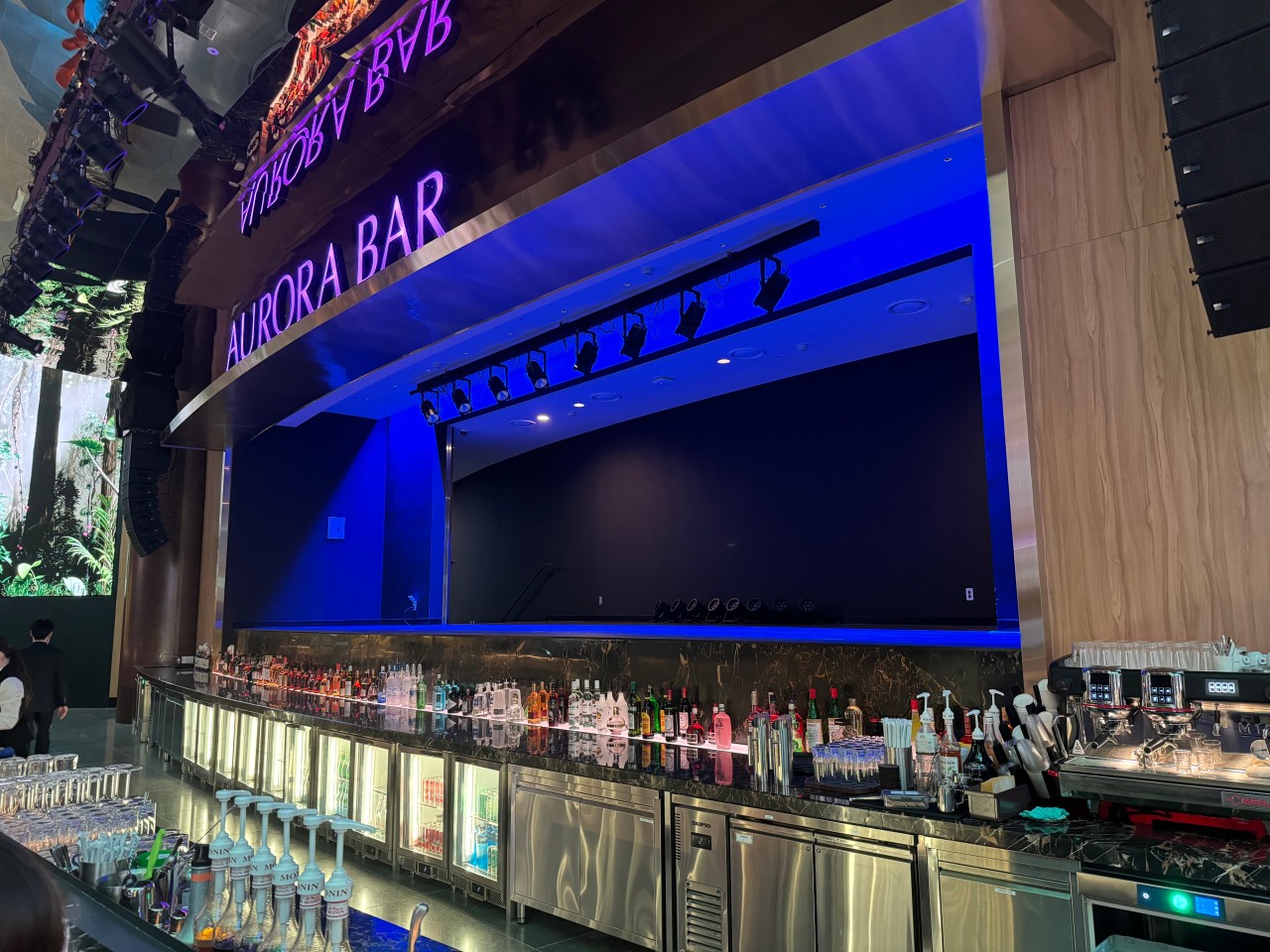 오로라 바 사진