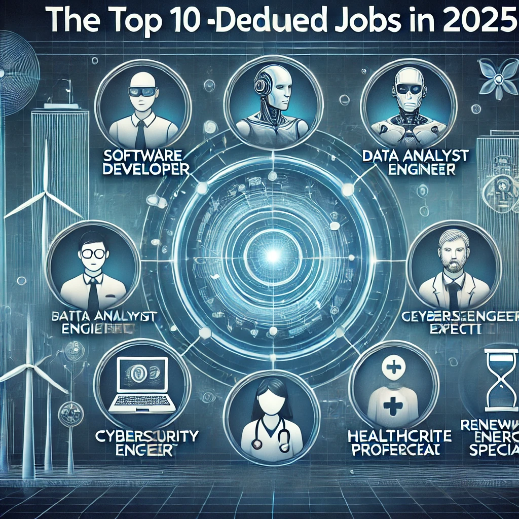 2025년 취업 유망 직업 TOP 10 신입 채용 많은 직무 &amp; 고연봉 직업 추천