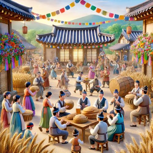 찰보리빵 축제와 기쁨의 나눔