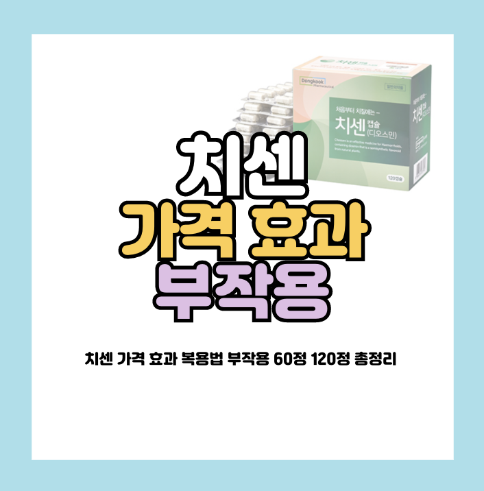 치센 가격