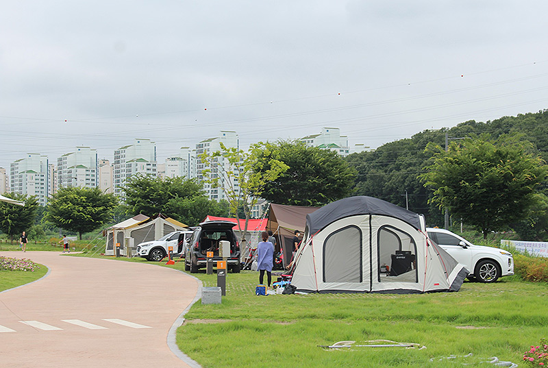대구시 북구 금호강 오토캠핑장 소개