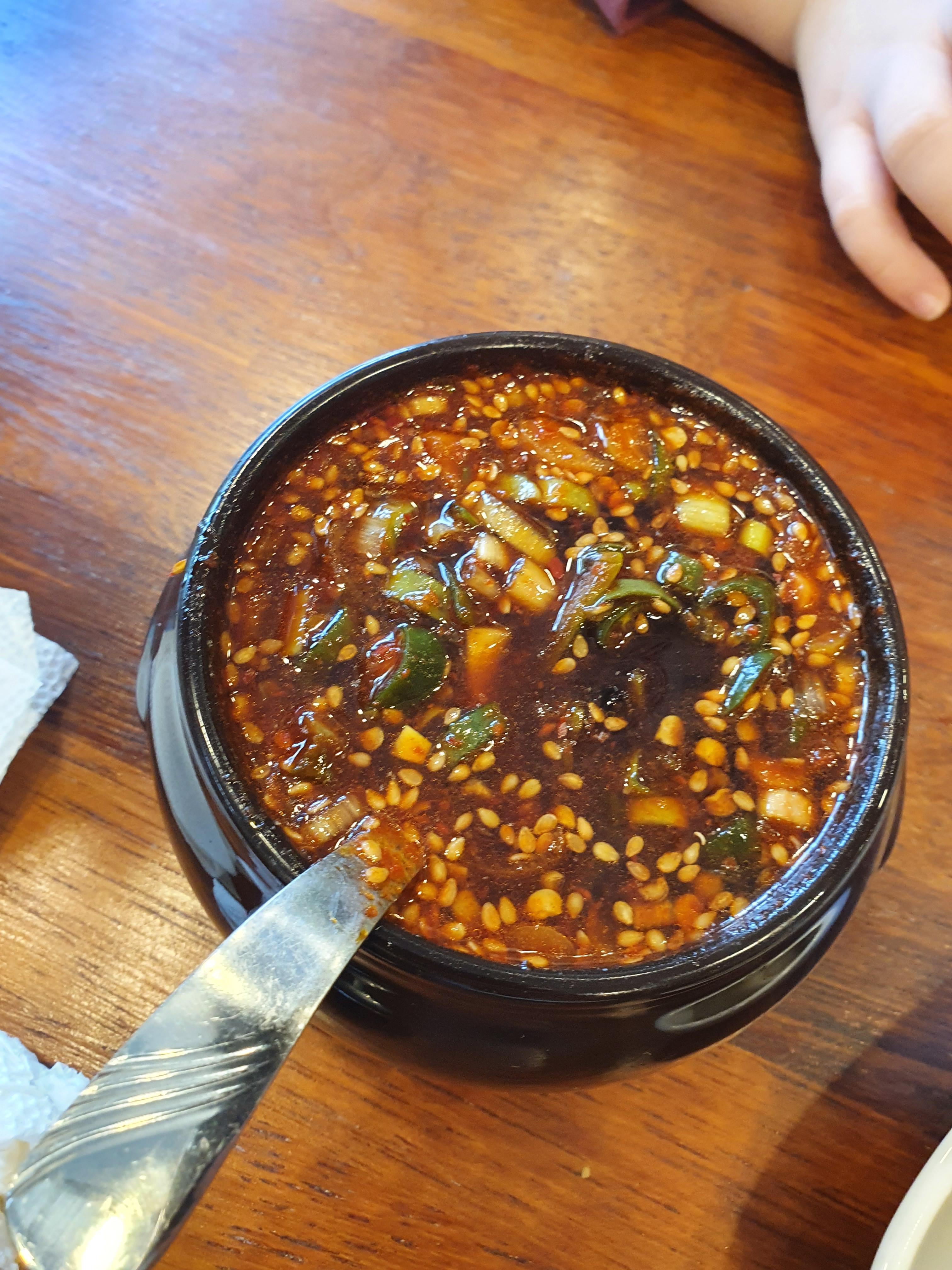 고추간장 앙념장 잔치국수에 간이 되어 있지 않기에.. 넣어서 간 보시고 넣으시길~