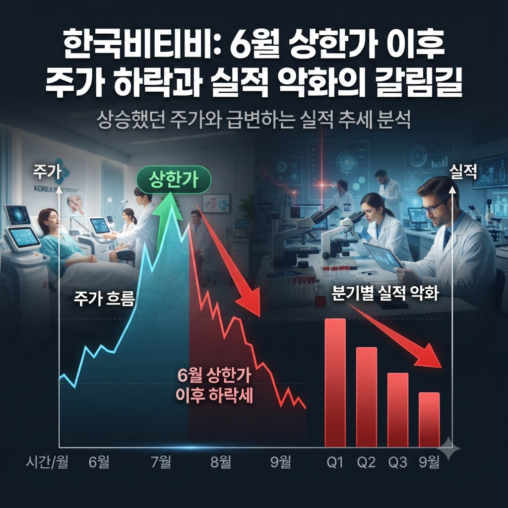 한국비티비 주가 상한가 이후 실적과 재무상태 분석